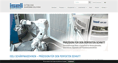 Desktop Screenshot of iseli-swiss.com