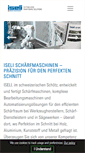 Mobile Screenshot of iseli-swiss.com